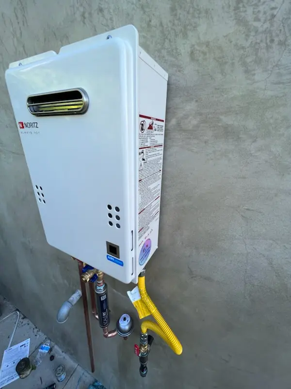 Tankless water heater installation for West Donegal homes